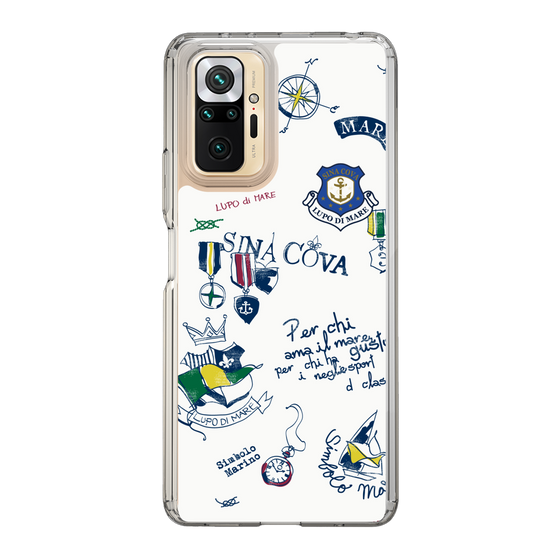 Slim Protection Case［ SINA COVA - All-Over Marine Motif ］