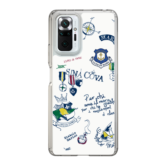 Slim Protection Case［ SINA COVA - All-Over Marine Motif ］