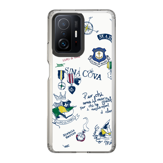 Slim Protection Case［ SINA COVA - All-Over Marine Motif ］