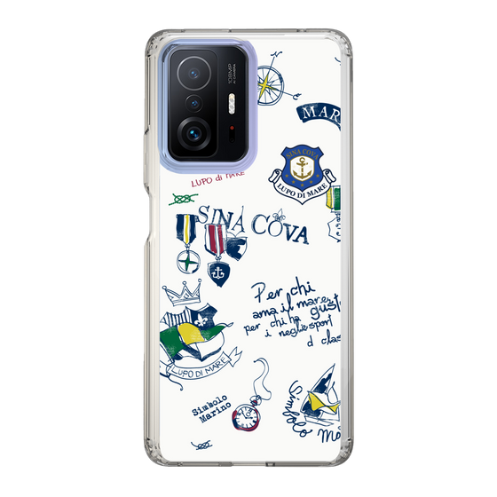 Slim Protection Case［ SINA COVA - All-Over Marine Motif ］