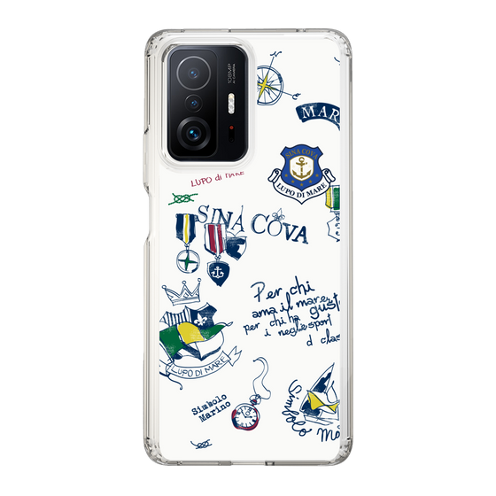 Slim Protection Case［ SINA COVA - All-Over Marine Motif ］