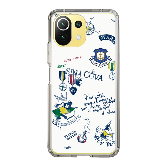 Slim Protection Case［ SINA COVA - All-Over Marine Motif ］