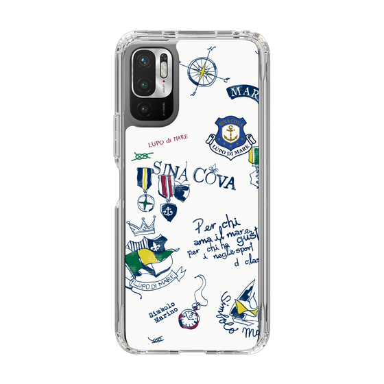 Slim Protection Case［ SINA COVA - All-Over Marine Motif ］