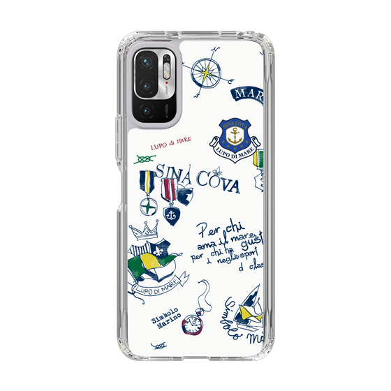 Slim Protection Case［ SINA COVA - All-Over Marine Motif ］
