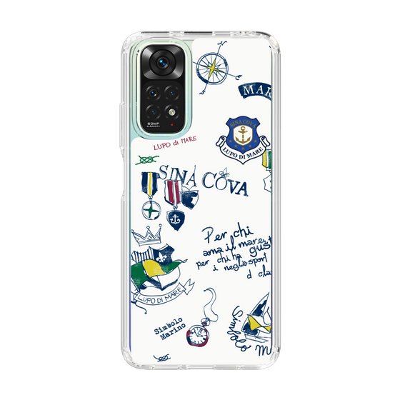 Slim Protection Case［ SINA COVA - All-Over Marine Motif ］