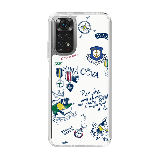 Slim Protection Case［ SINA COVA - All-Over Marine Motif ］