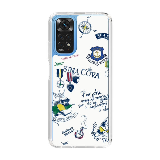 Slim Protection Case［ SINA COVA - All-Over Marine Motif ］