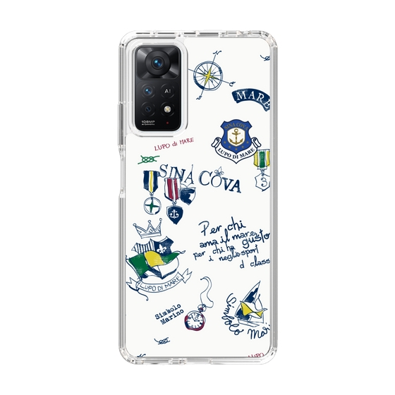 Slim Protection Case［ SINA COVA - All-Over Marine Motif ］