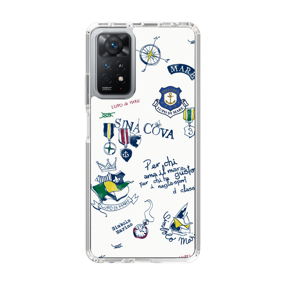 Slim Protection Case［ SINA COVA - All-Over Marine Motif ］