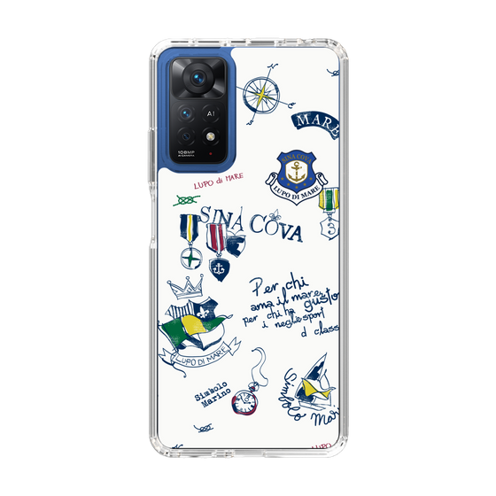 Slim Protection Case［ SINA COVA - All-Over Marine Motif ］