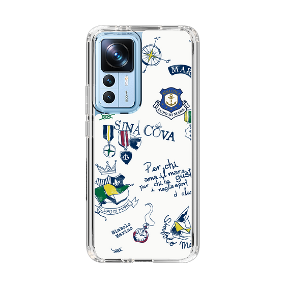 Slim Protection Case［ SINA COVA - All-Over Marine Motif ］