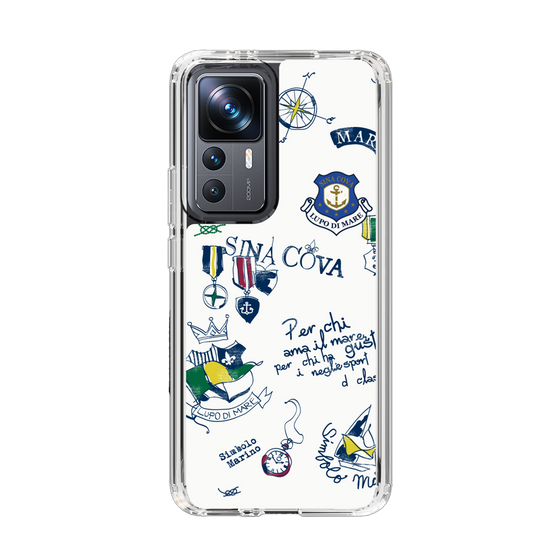 Slim Protection Case［ SINA COVA - All-Over Marine Motif ］