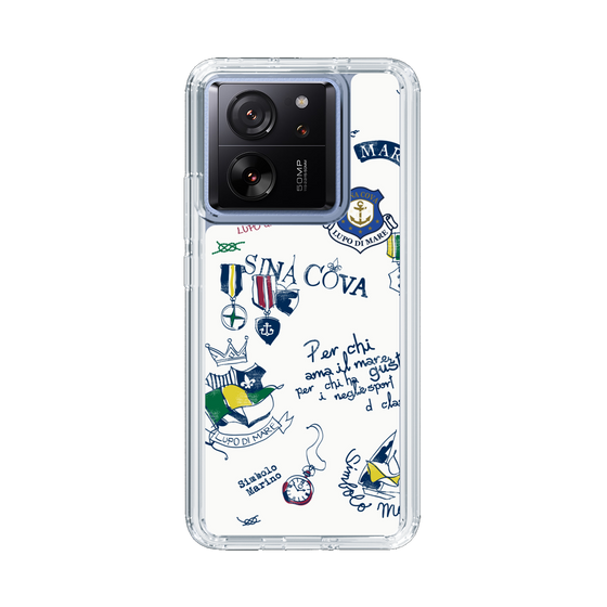 Slim Protection Case［ SINA COVA - All-Over Marine Motif ］