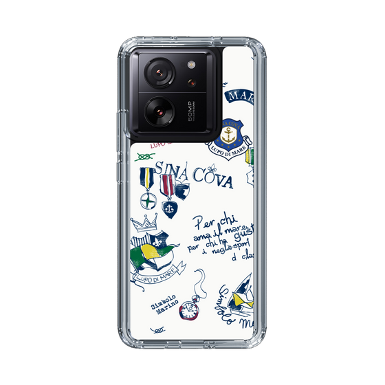 Slim Protection Case［ SINA COVA - All-Over Marine Motif ］