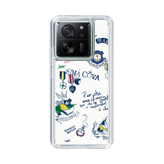 Slim Protection Case［ SINA COVA - All-Over Marine Motif ］