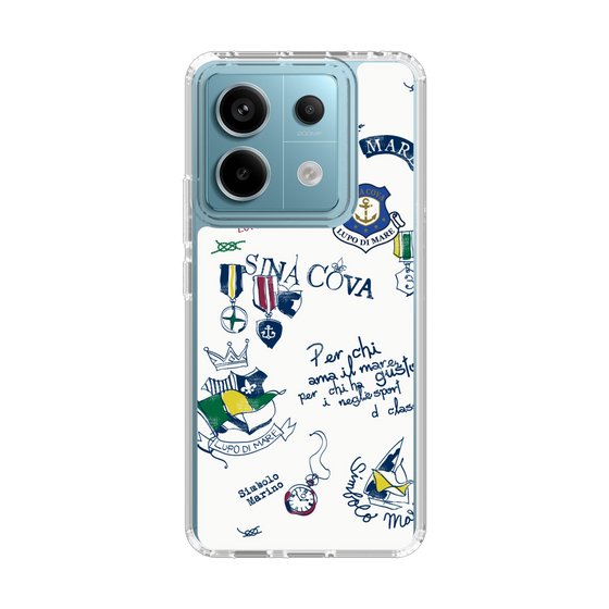Slim Protection Case［ SINA COVA - All-Over Marine Motif ］