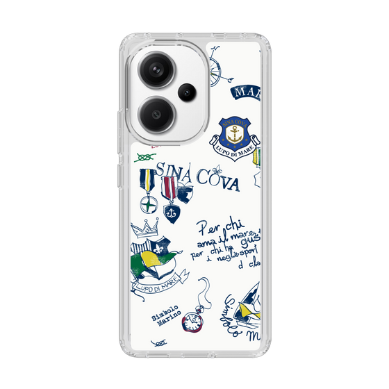 Slim Protection Case［ SINA COVA - All-Over Marine Motif ］