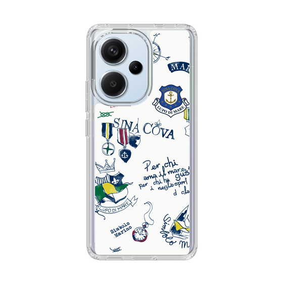 Slim Protection Case［ SINA COVA - All-Over Marine Motif ］