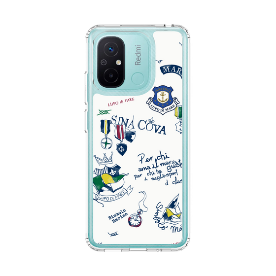 Slim Protection Case［ SINA COVA - All-Over Marine Motif ］