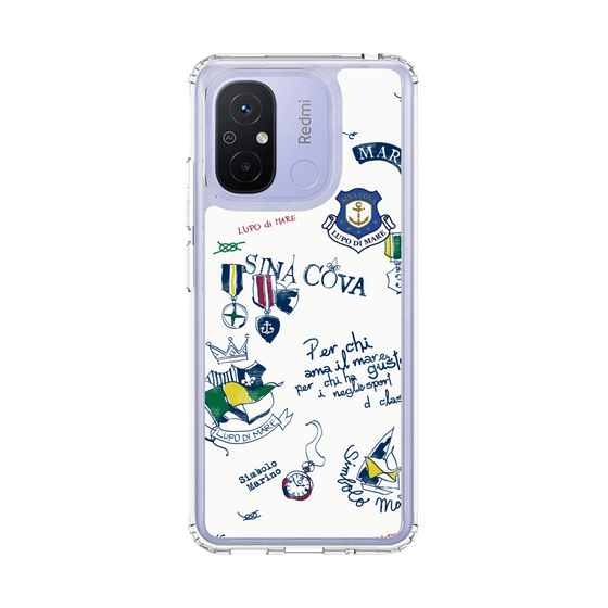 Slim Protection Case［ SINA COVA - All-Over Marine Motif ］