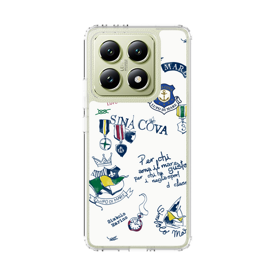 Slim Protection Case［ SINA COVA - All-Over Marine Motif ］