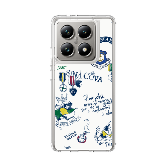 Slim Protection Case［ SINA COVA - All-Over Marine Motif ］