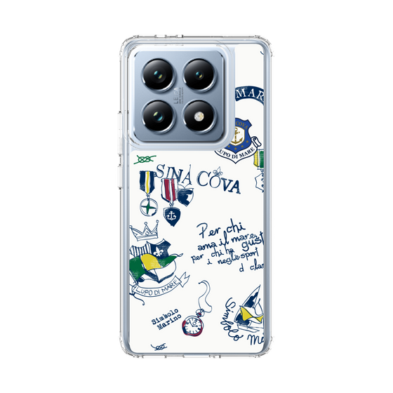 Slim Protection Case［ SINA COVA - All-Over Marine Motif ］