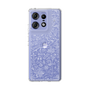 Slim Protection Case［ SINA COVA - Marine Line Art - White ］