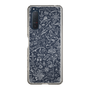 Slim Protection Case［ SINA COVA - Marine Line Art - White ］