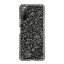 Slim Protection Case［ SINA COVA - Marine Line Art - White ］