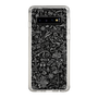 Slim Protection Case［ SINA COVA - Marine Line Art - White ］