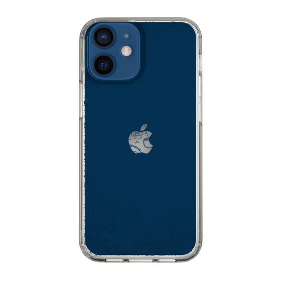 Slim Protection Case［ SINA COVA - Marine Line Art - Navy ］
