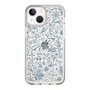 Slim Protection Case［ SINA COVA - Marine Line Art - Navy ］