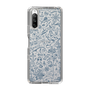 Slim Protection Case［ SINA COVA - Marine Line Art - Navy ］