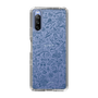 Slim Protection Case［ SINA COVA - Marine Line Art - Navy ］