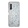 Slim Protection Case［ SINA COVA - Marine Line Art - Navy ］