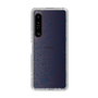 Slim Protection Case［ SINA COVA - Marine Line Art - Navy ］