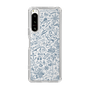 Slim Protection Case［ SINA COVA - Marine Line Art - Navy ］