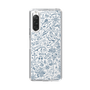 Slim Protection Case［ SINA COVA - Marine Line Art - Navy ］