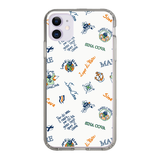 Slim Protection Case［ SINA COVA - All-Over Captain Pattern ］
