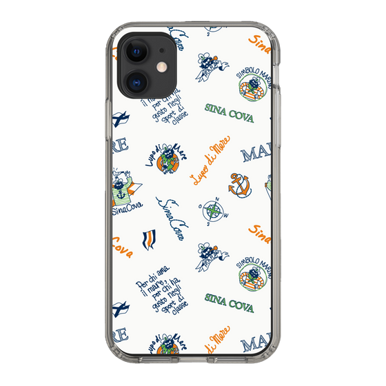 Slim Protection Case［ SINA COVA - All-Over Captain Pattern ］