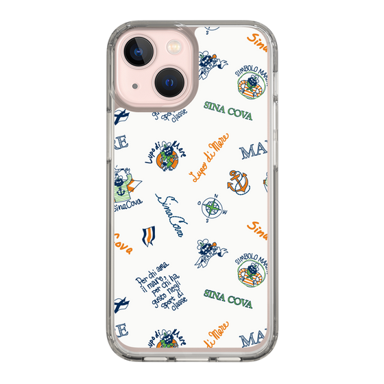 Slim Protection Case［ SINA COVA - All-Over Captain Pattern ］