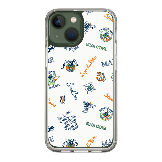 Slim Protection Case［ SINA COVA - All-Over Captain Pattern ］
