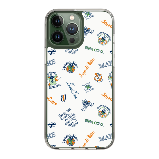 Slim Protection Case［ SINA COVA - All-Over Captain Pattern ］