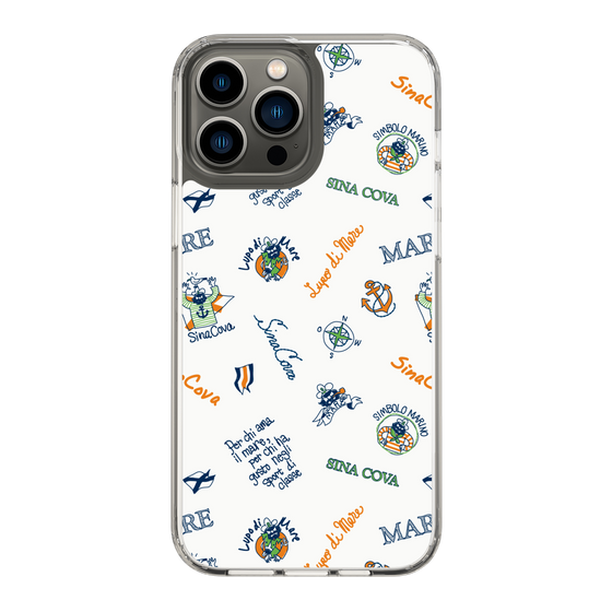 Slim Protection Case［ SINA COVA - All-Over Captain Pattern ］