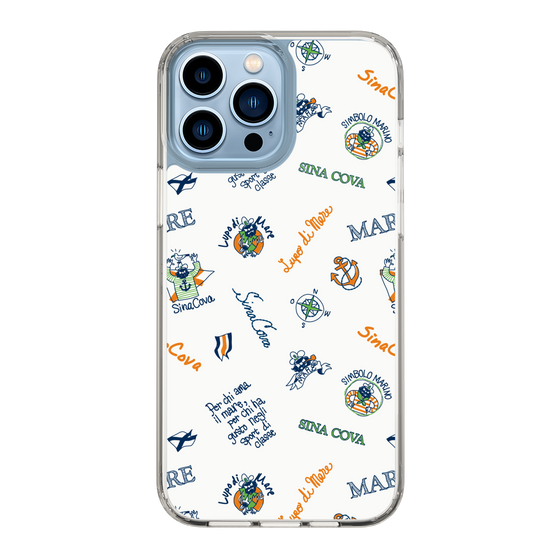 Slim Protection Case［ SINA COVA - All-Over Captain Pattern ］