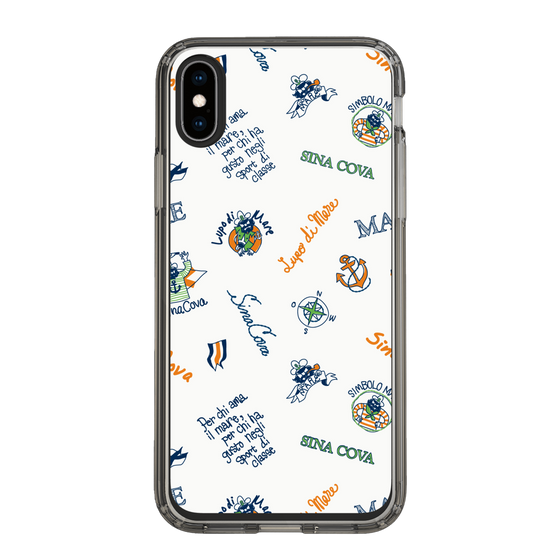 Slim Protection Case［ SINA COVA - All-Over Captain Pattern ］