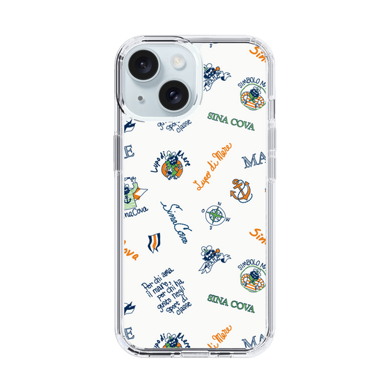 Slim Protection Case［ SINA COVA - All-Over Captain Pattern ］