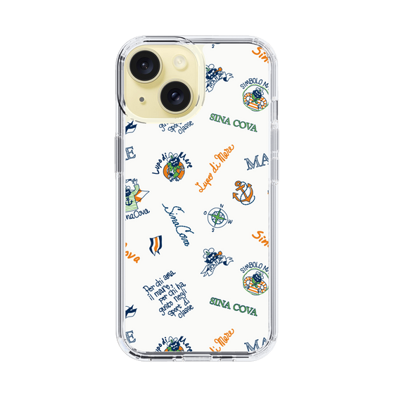 Slim Protection Case［ SINA COVA - All-Over Captain Pattern ］