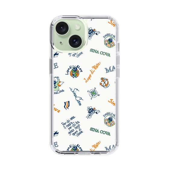Slim Protection Case［ SINA COVA - All-Over Captain Pattern ］